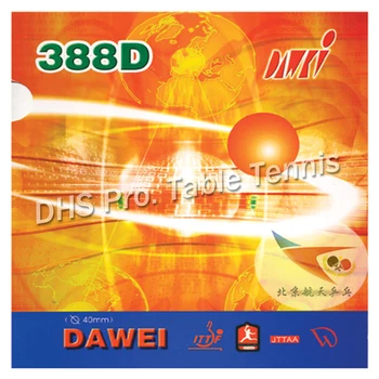 Dawei 388D 388 D 388-D для настольного тенниса с длинными косточками, Пинг-понг Резиновый С Губкой