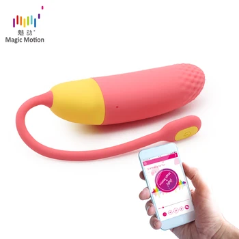Волшебное Движение G-spot Клитор Вибратор Влагалище Вибрирующий Шар Smart Vibe ПРИЛОЖЕНИЕ Дистанционное Управление Фламинго Массажер Секс-игрушка для Женщины
