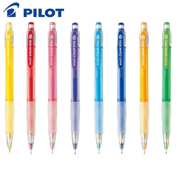 8 шт./лот, Механический карандаш Pilot HCR-197 Color Eno, цветной механический карандаш Eno, грифель 0,7 мм