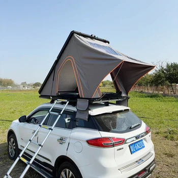 Жесткая оболочка 2023 НОВАЯ алюминиевая крыша верхнего шатра hardshell car roof tent багажники на крышу для солнечной панели